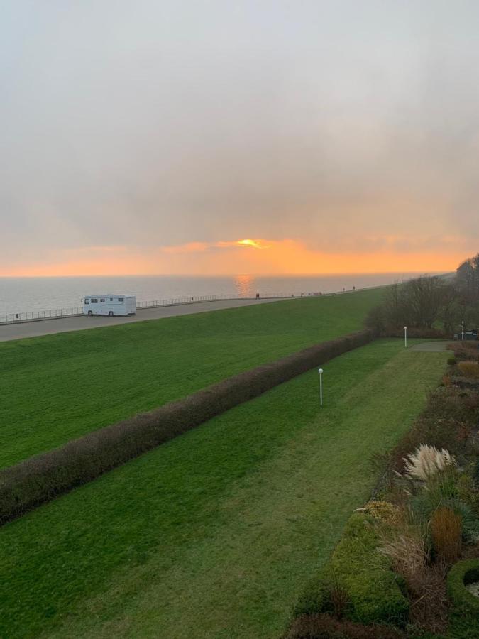 Studio Mit Meerblick Und Grosser Loggia - Direktzugang Zur Nordsee 威廉港 外观 照片