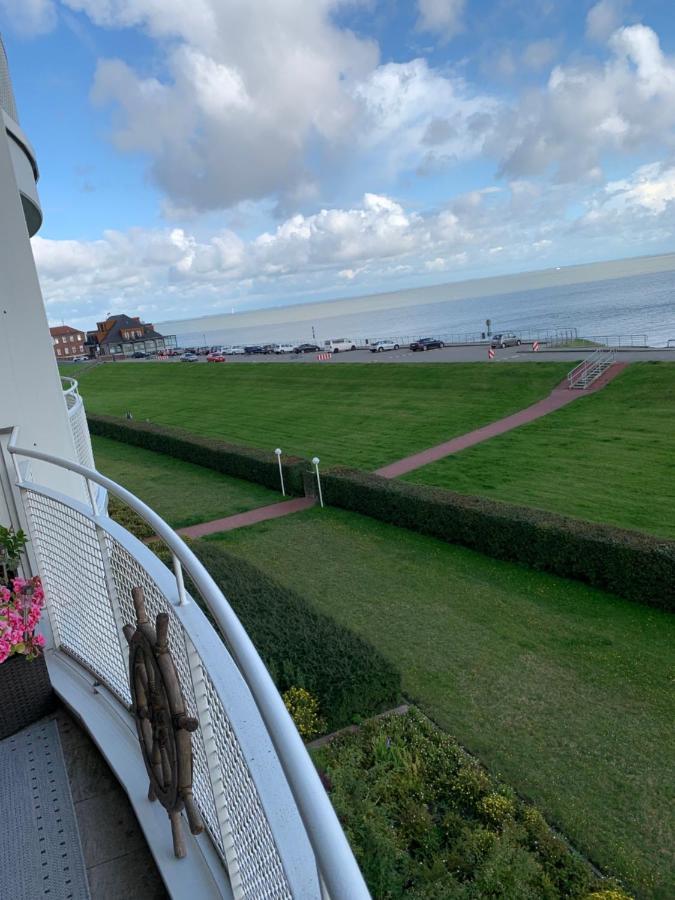 Studio Mit Meerblick Und Grosser Loggia - Direktzugang Zur Nordsee 威廉港 外观 照片