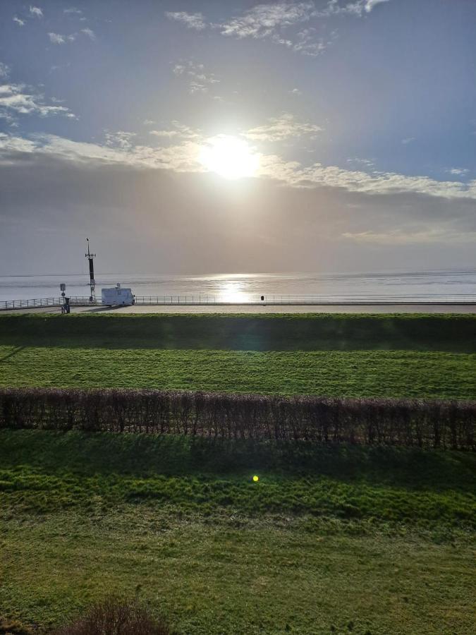 Studio Mit Meerblick Und Grosser Loggia - Direktzugang Zur Nordsee 威廉港 外观 照片