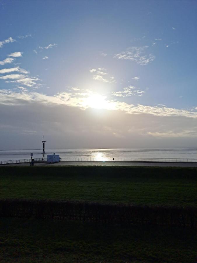 Studio Mit Meerblick Und Grosser Loggia - Direktzugang Zur Nordsee 威廉港 外观 照片